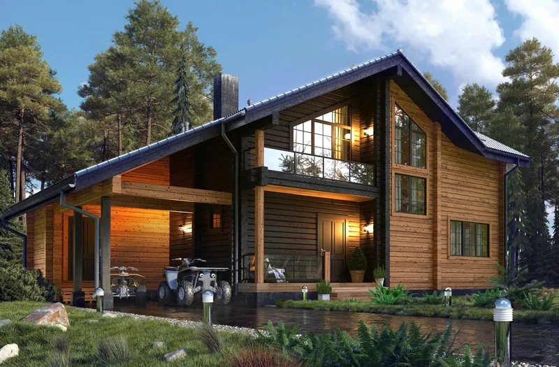 Каркасная баня в Солигорске